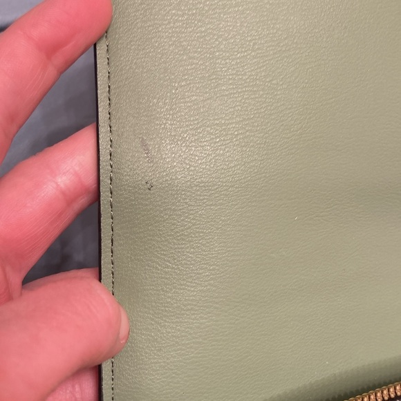 Green clutch/cross body bag - Picture 9 of 9